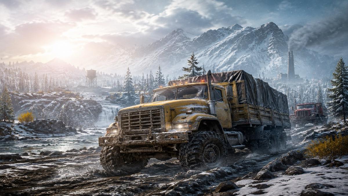 SnowRunner original snowrunner custom game reference artwork 3