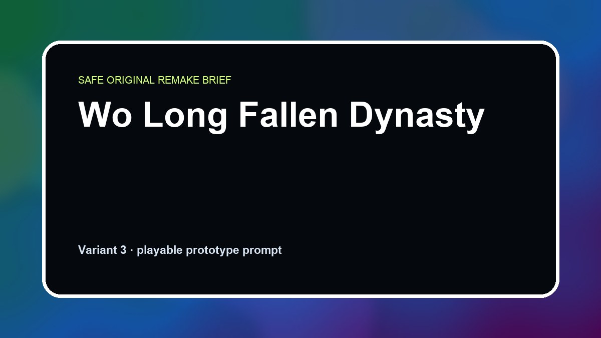 Wo Long Fallen Dynasty original wo long fallen dynasty diy game reference artwork 3