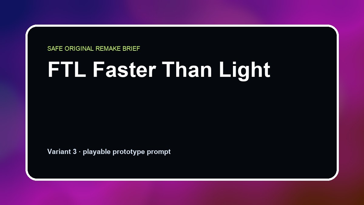 FTL Faster Than Light original ftl faster than light diy game reference artwork 3