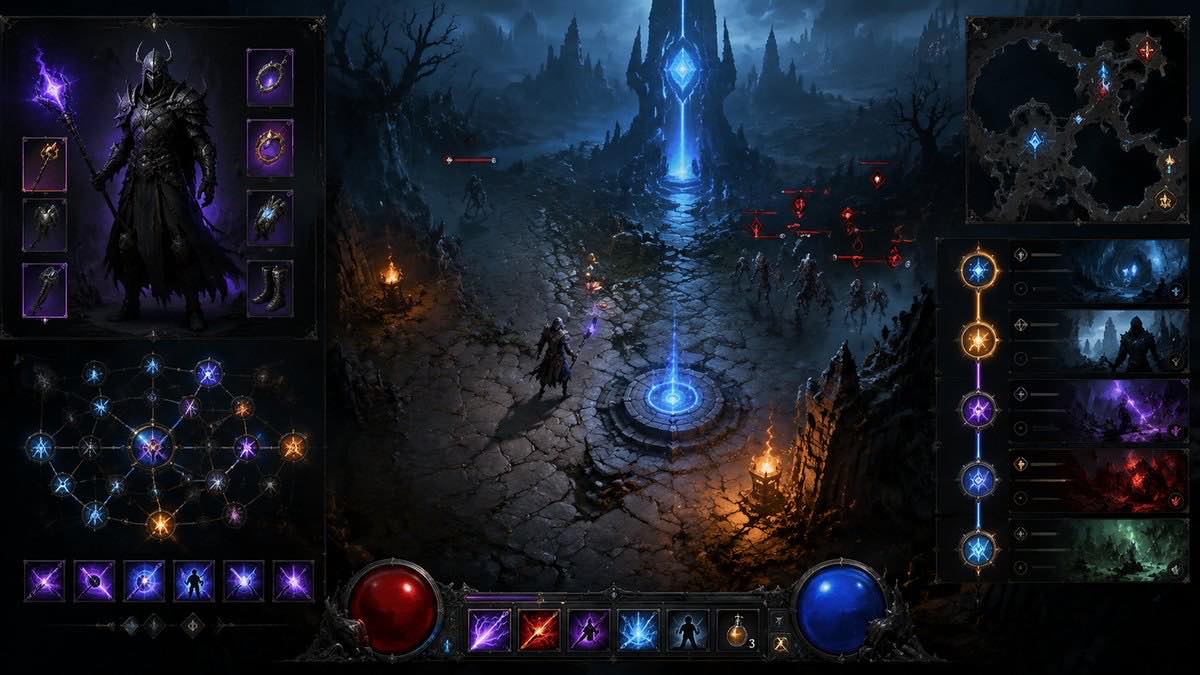 Path of Exile 2 original path of exile 2 custom game reference artwork 3