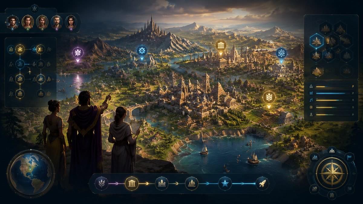 Sid Meier Civilization VII original sid meier civilization vii diy game reference artwork 3