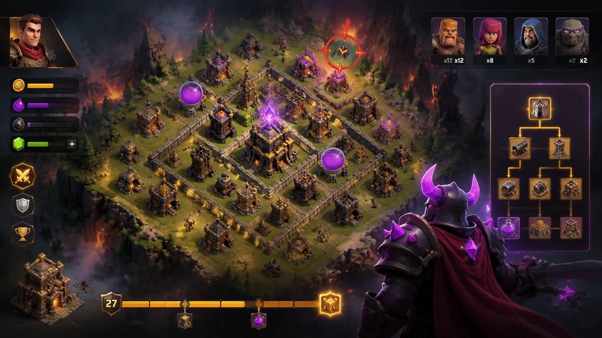 Clash of Clans original clash of clans game creator reference artwork 3