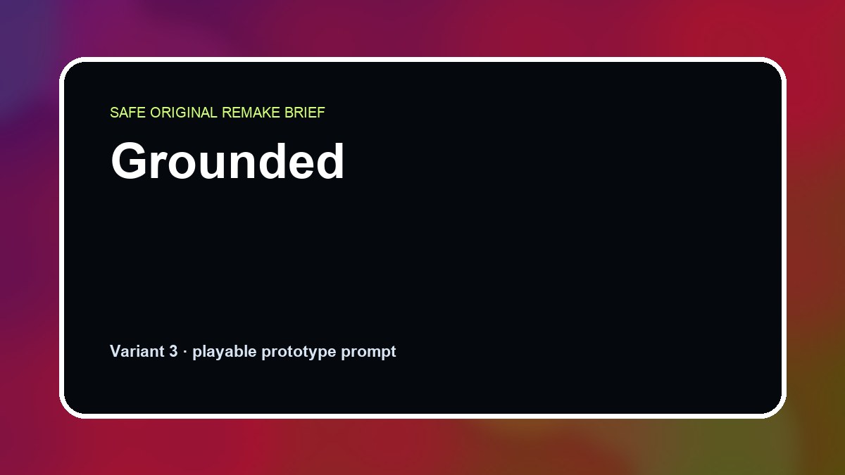 Grounded original grounded diy game reference artwork 3