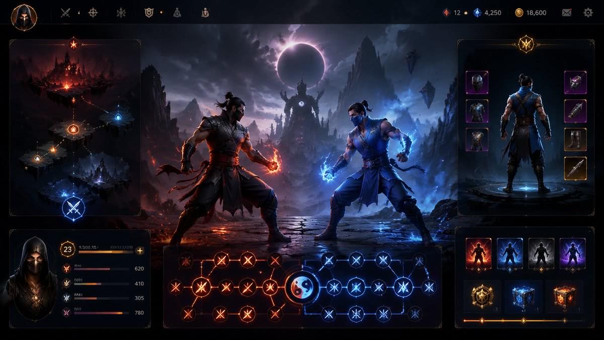 Mortal Kombat 1 original mortal kombat 1 diy game reference artwork 3