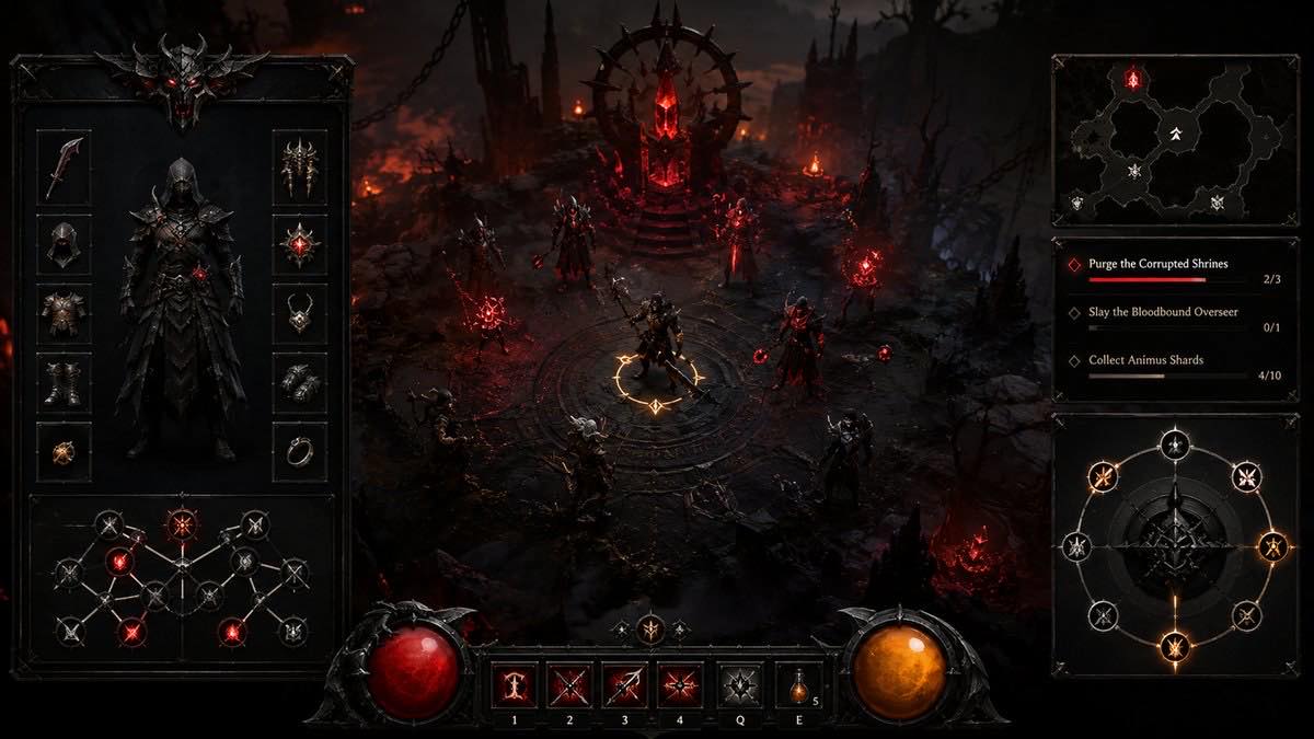 Diablo IV original diablo iv custom game reference artwork 3