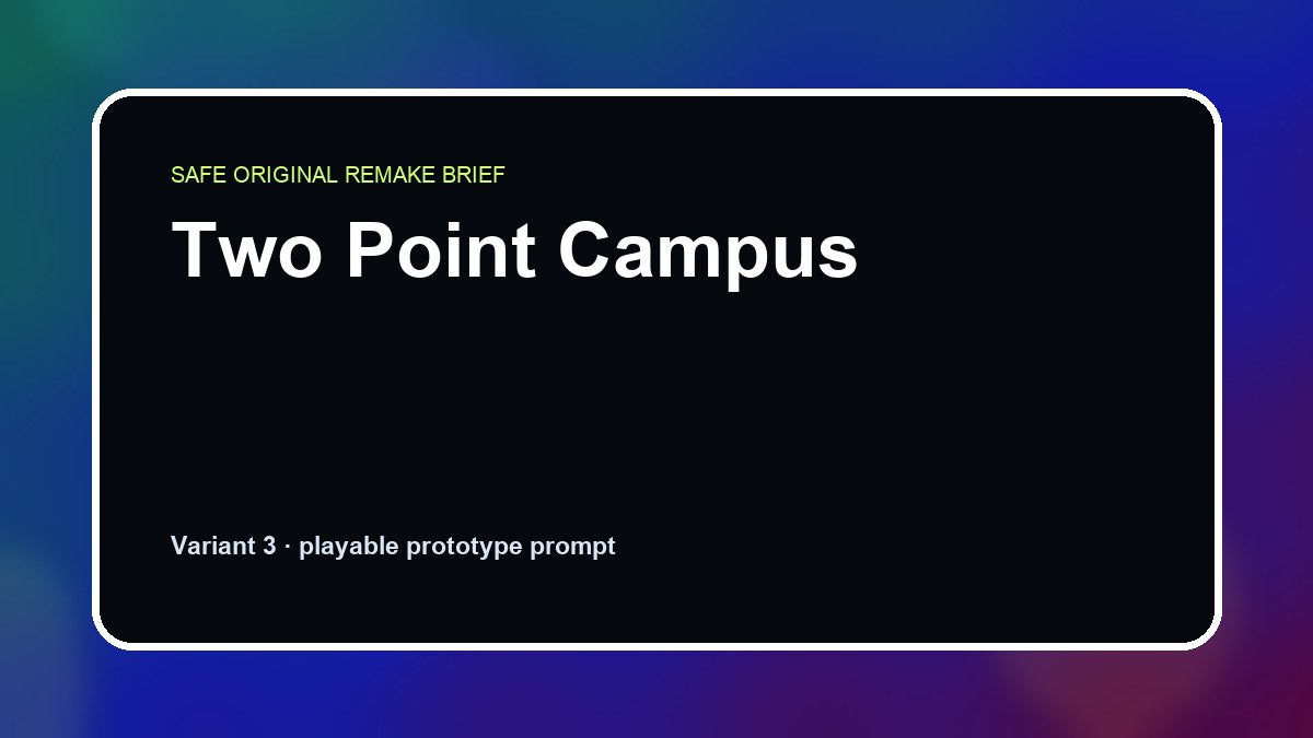 Two Point Campus original two point campus diy game reference artwork 3