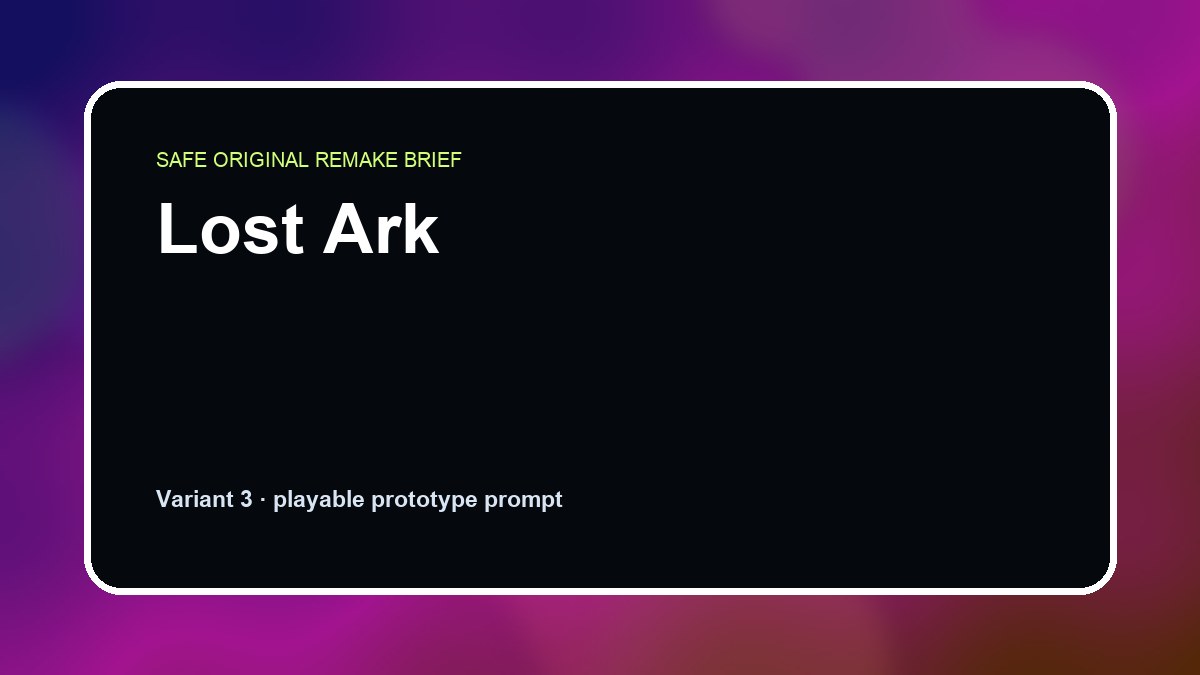 Lost Ark original lost ark custom game reference artwork 3