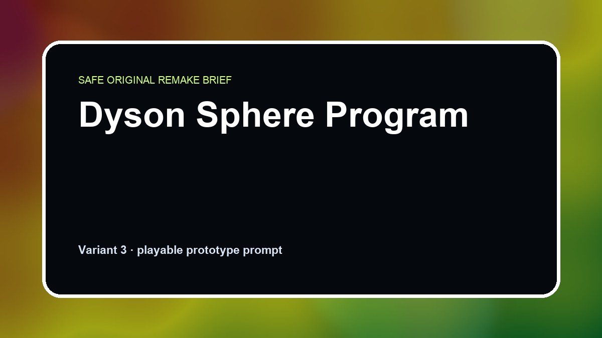 Dyson Sphere Program original dyson sphere program diy game reference artwork 3