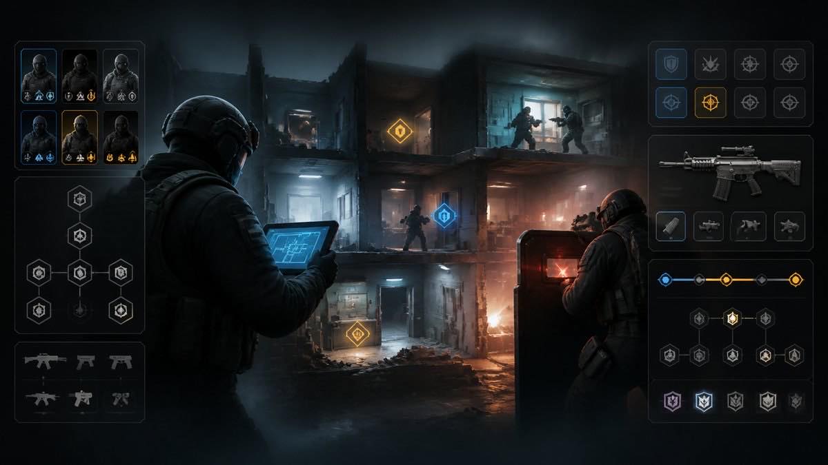 Rainbow Six Siege original rainbow six siege diy game reference artwork 3