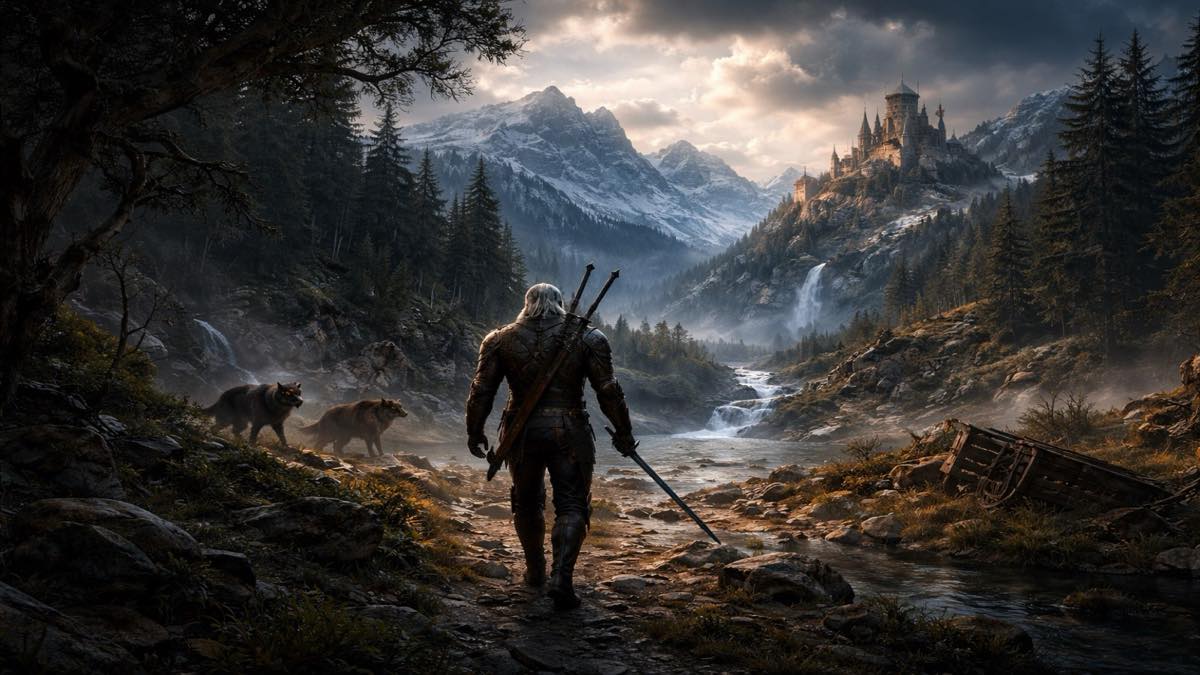 The Witcher 3 Wild Hunt original the witcher 3 wild hunt diy game reference artwork 3