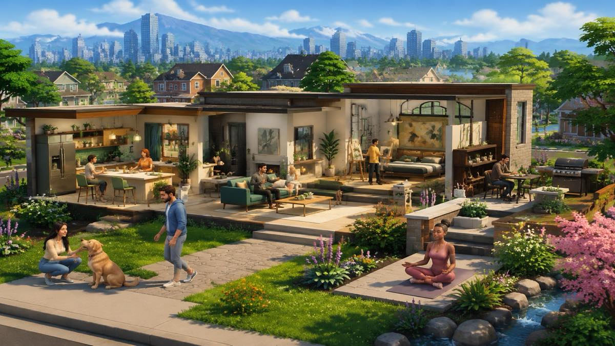 The Sims 4 original the sims 4 diy game reference artwork 3