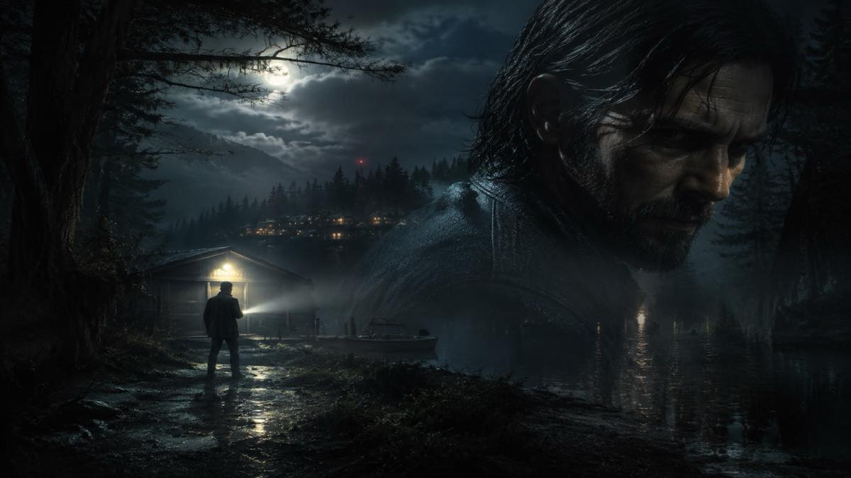 Alan Wake 2 original alan wake 2 diy game reference artwork 3