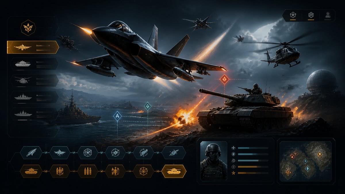 War Thunder original war thunder diy game reference artwork 3