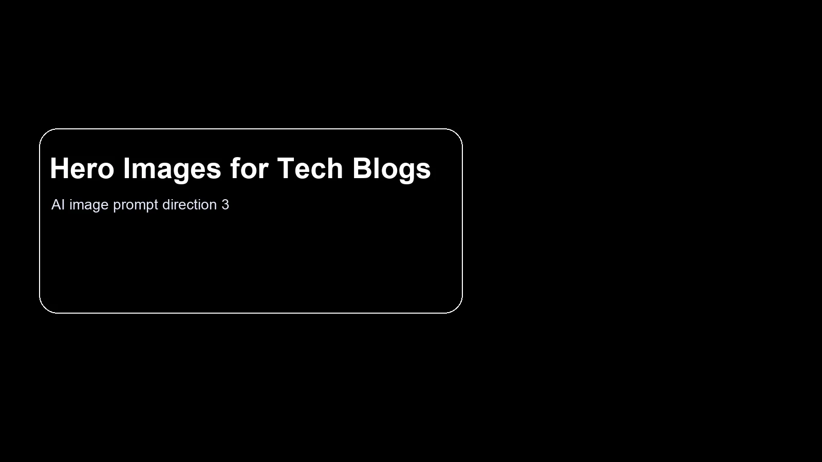 Futuristic tech article hero visual with layered data streams