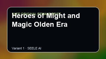 Heroes of Might and Magic Olden Era Game Customer Remake preview