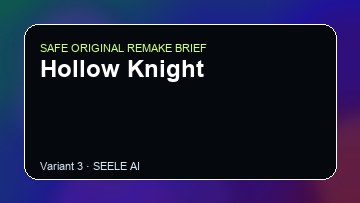 Hollow Knight original game remake reference artwork 3