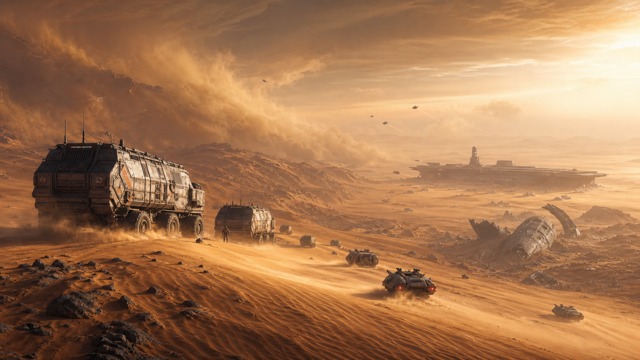 Homeworld Deserts of Kharak original game remake reference artwork 1