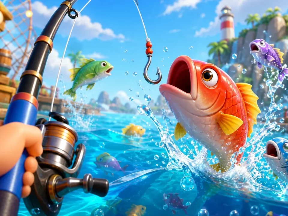 fishing arcade game hero 01 visual
