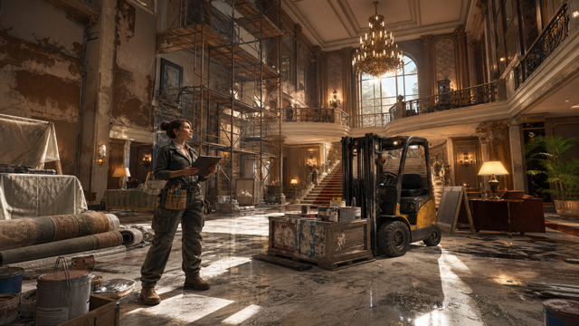 Hotel Renovator original game remake reference artwork 2