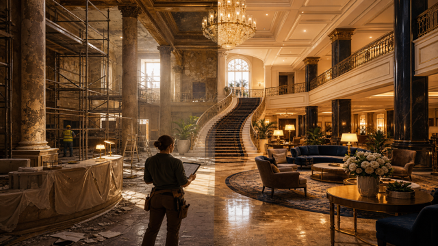Hotel Renovator original game remake reference artwork 3
