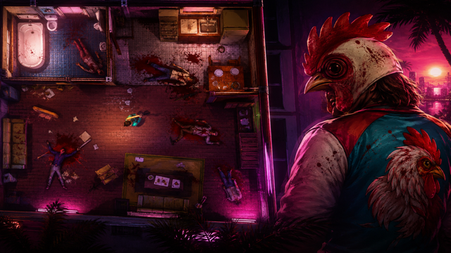 Hotline Miami 2 Wrong Number original game remake reference artwork 3