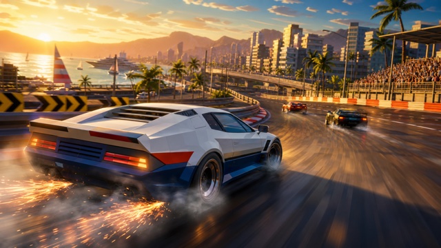 Hotshot Racing original hotshot racing custom game reference artwork 2