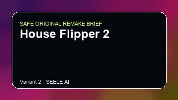 House Flipper 2 original game remake reference artwork 2
