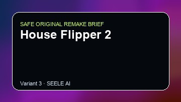 House Flipper 2 original game remake reference artwork 3