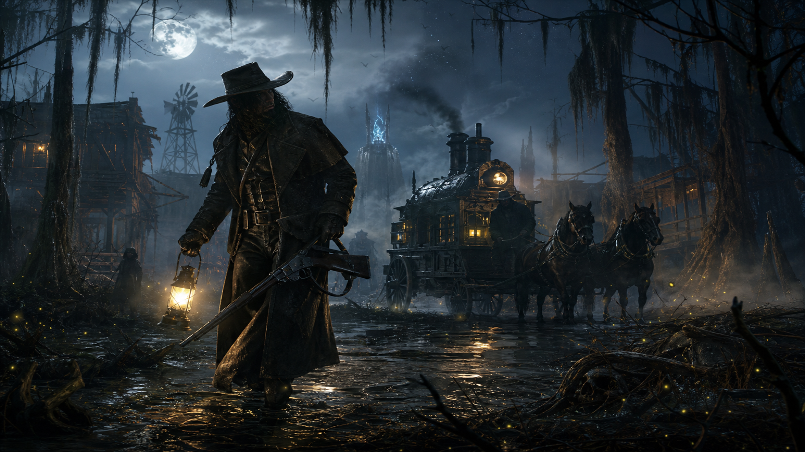 Hunt Showdown 1896 original game remake reference artwork 2