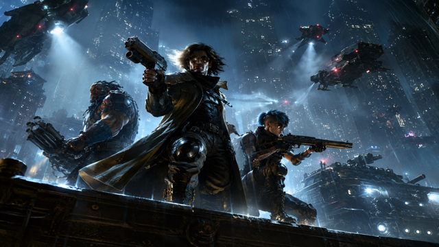 Huntdown original game remake reference artwork 2