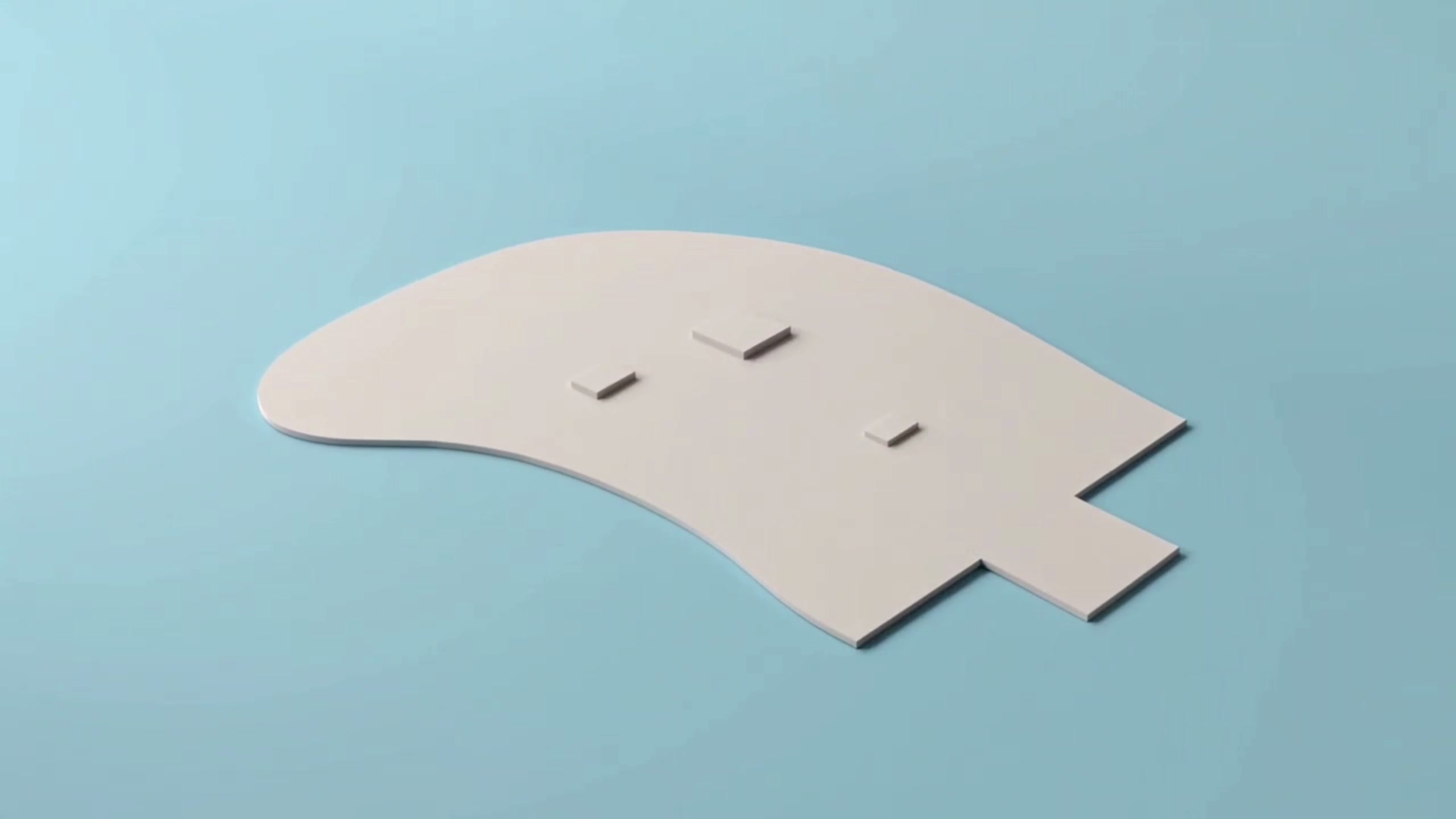 Authentic SEELE capture showing a simple 3D environment foundation