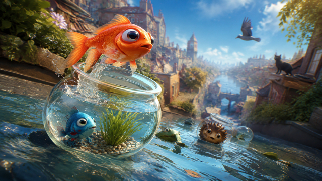 I Am Fish original game remake reference artwork 3