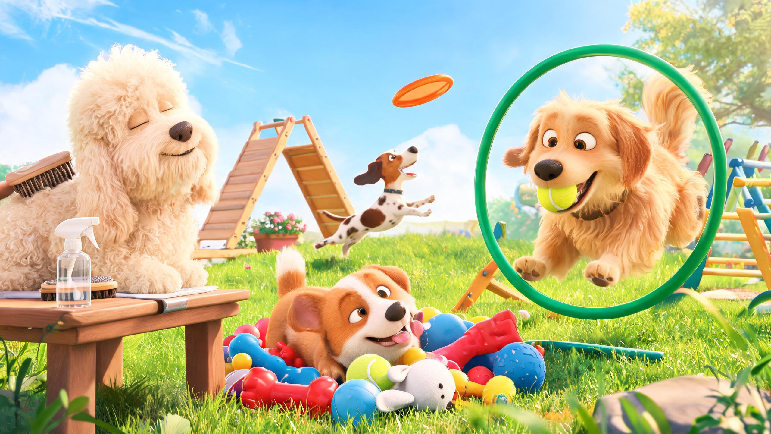 Dog games with in-game purchases