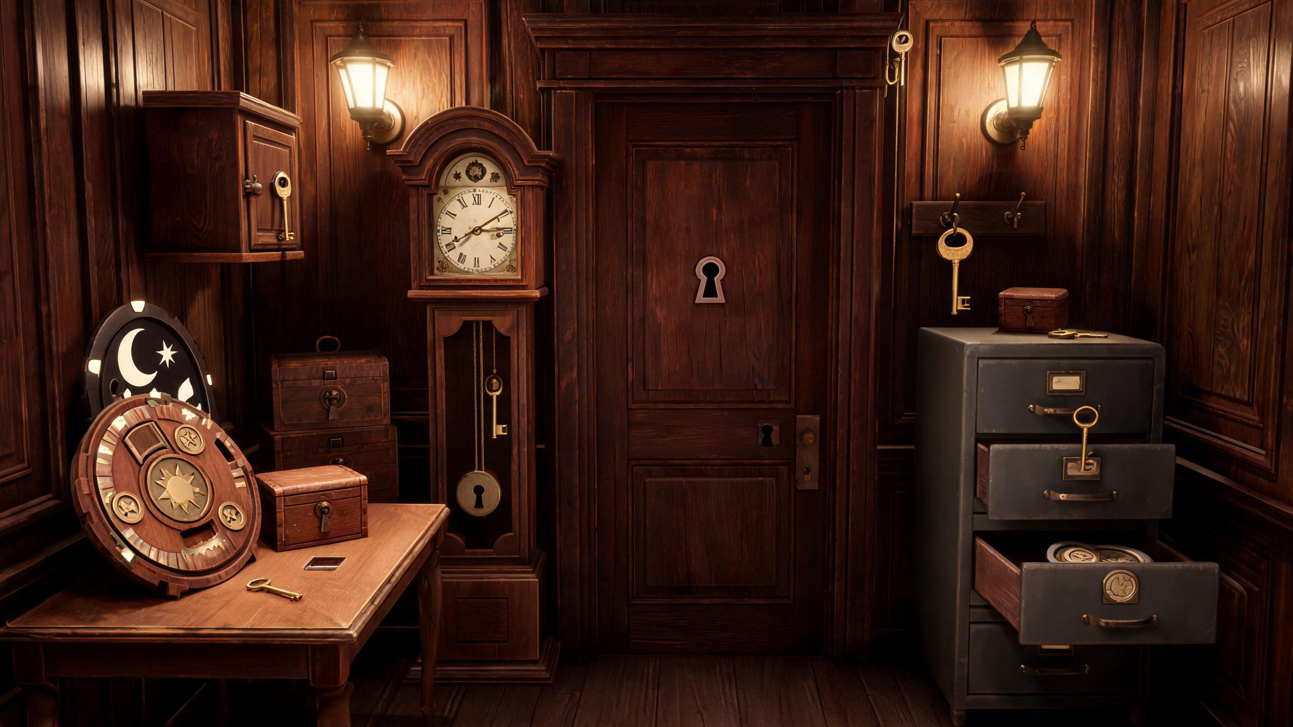 Escape room games with in-game purchases