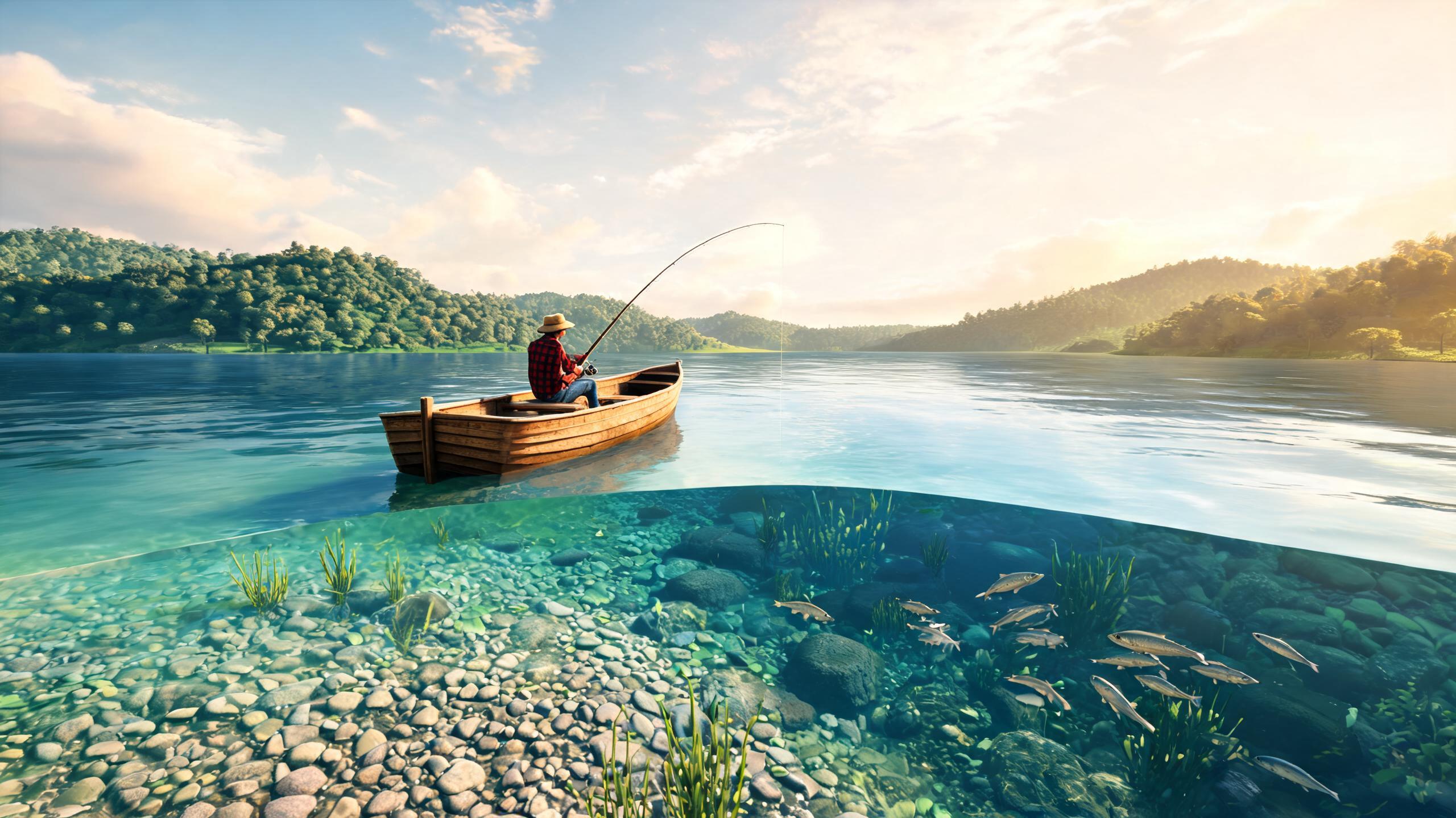 Fishing games with in-game purchases