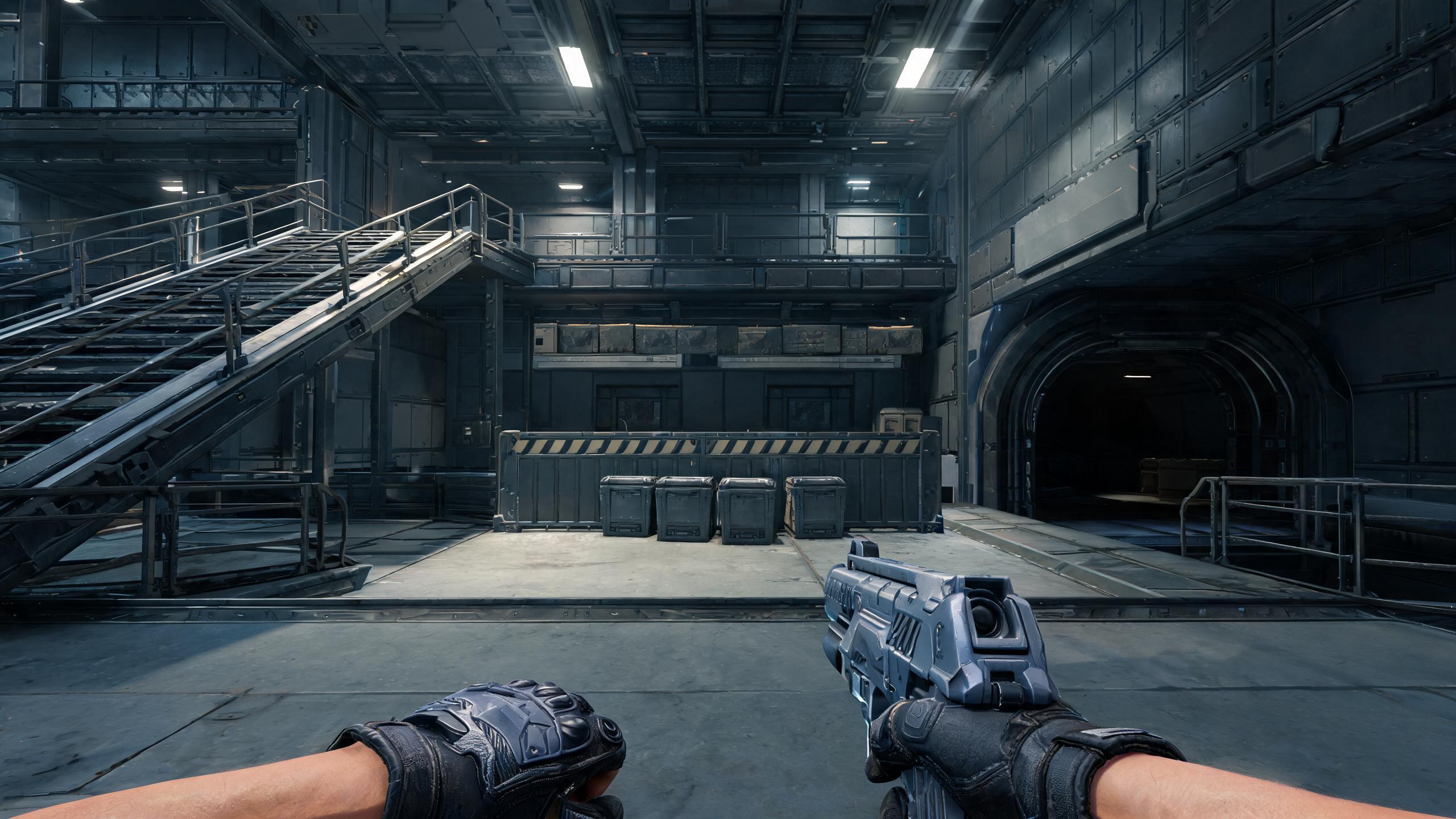 Original game-art scene showing choices in fps games with in-game purchases