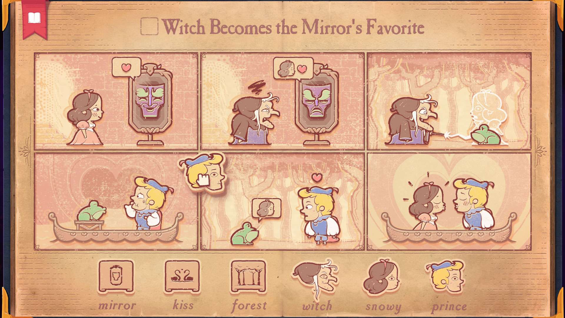 Interactive storytelling game interface showing player dialogue choices and NPC response in a visual novel style narrative