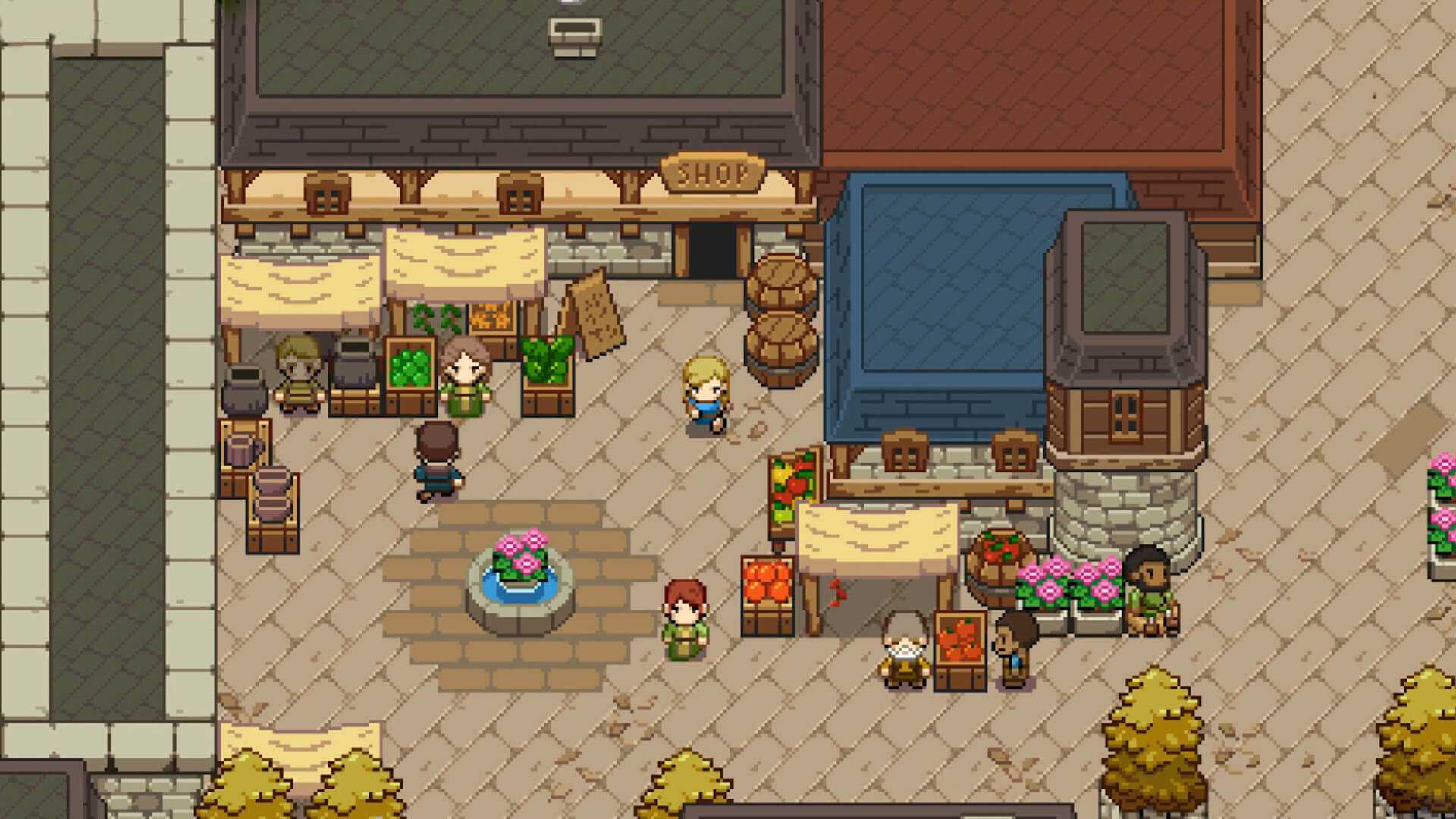 pixel art rpg game