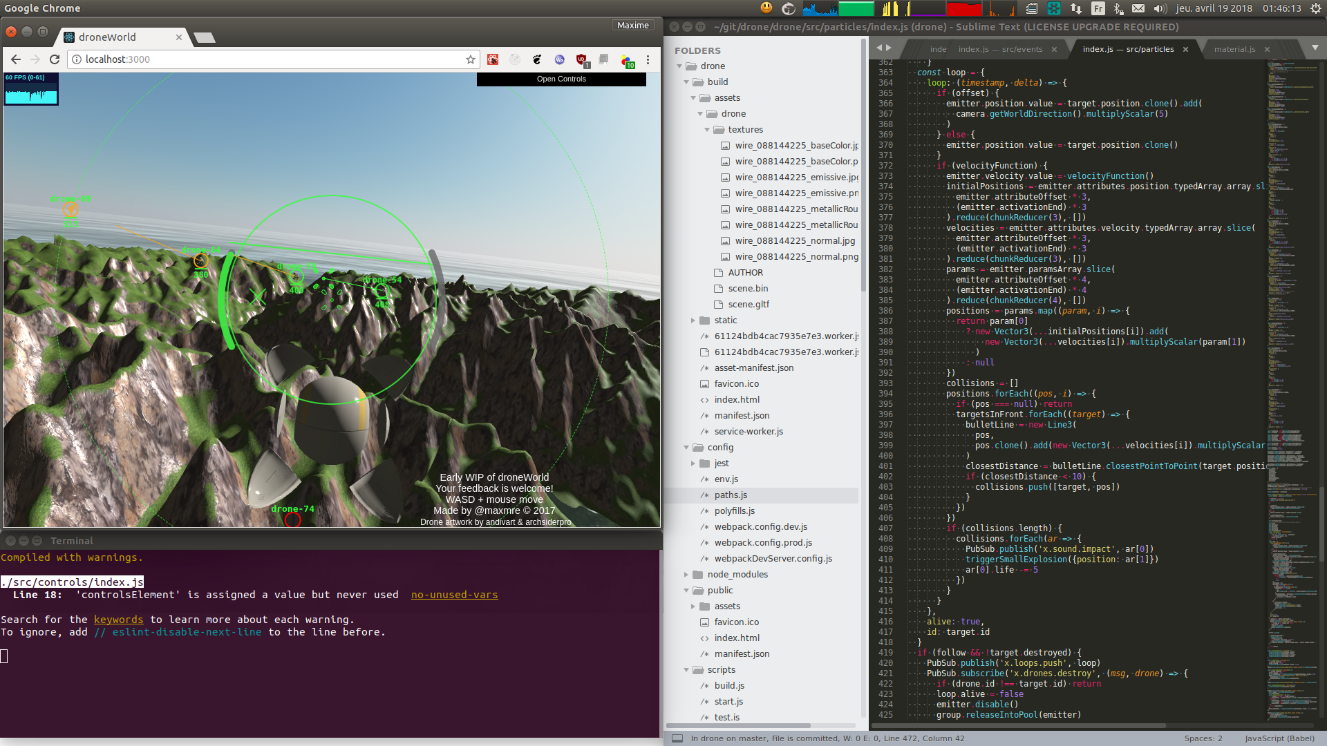 Multi-engine game development with Unity and Three.js