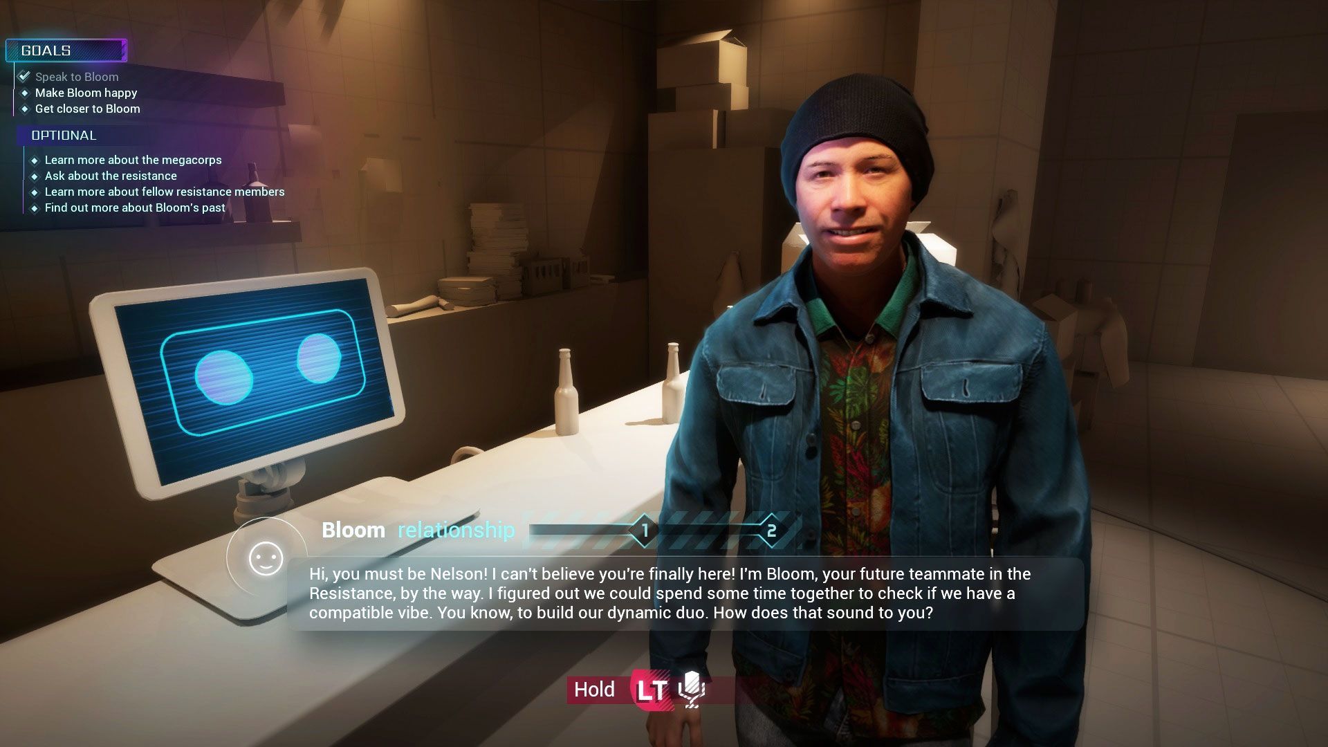 AI NPC character with memory and emotions