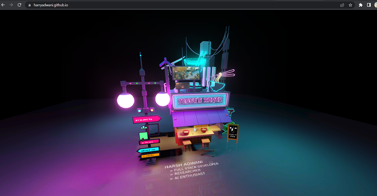 3D Developer Portfolio