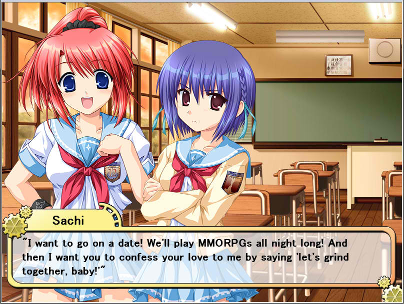 Visual novel character example