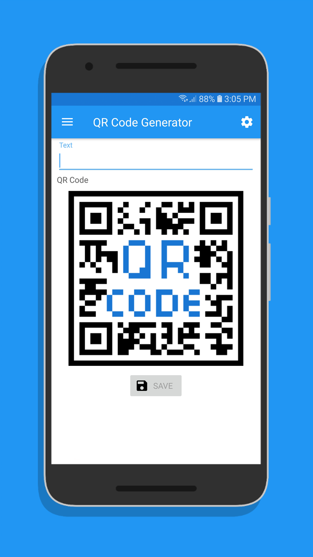 Interactive barcode web app builder