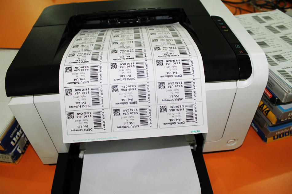 Barcode label