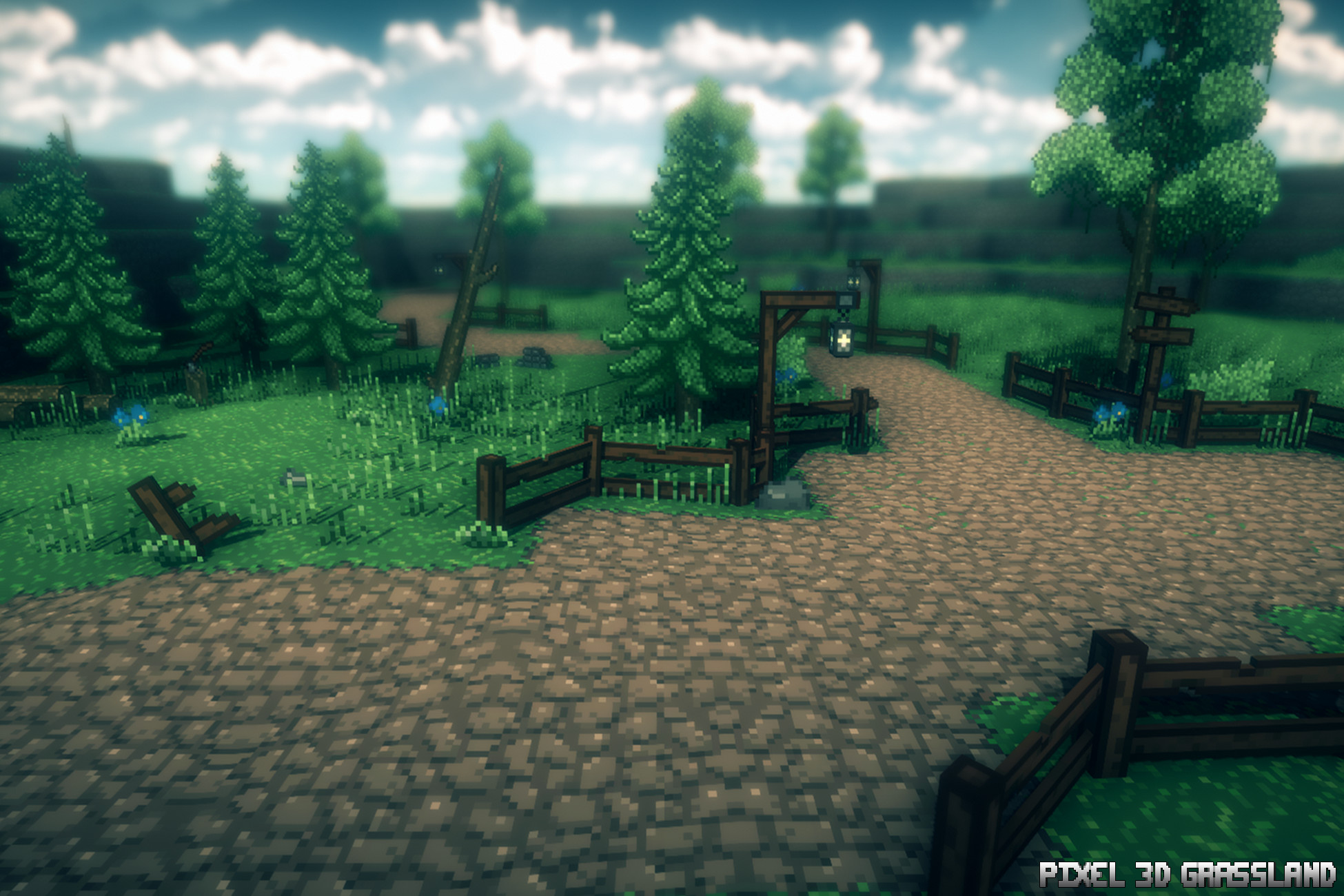 3D RPG game scene