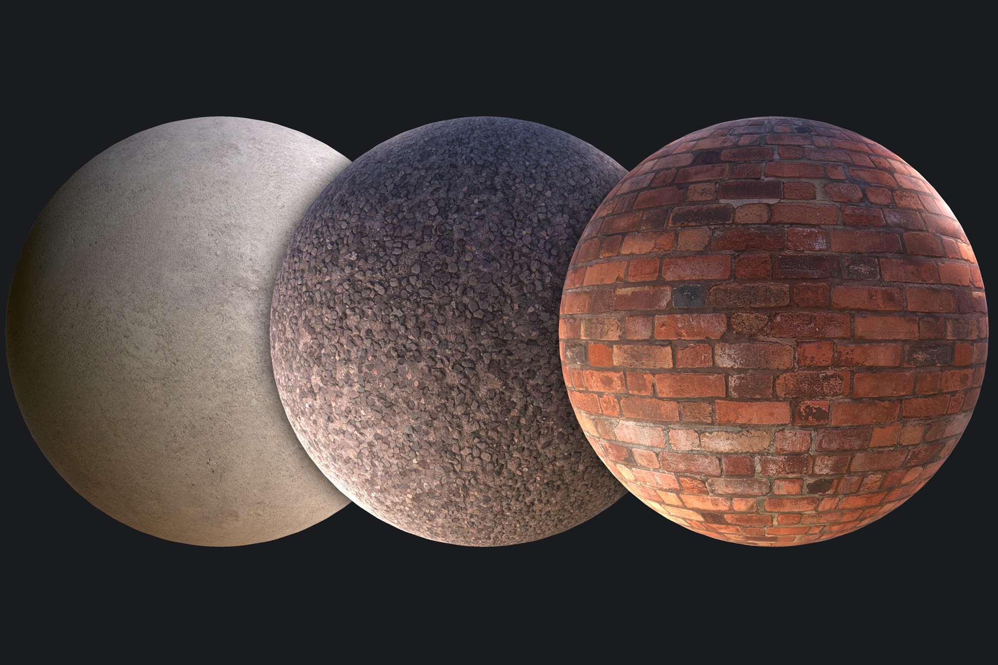 3D material reference for output review