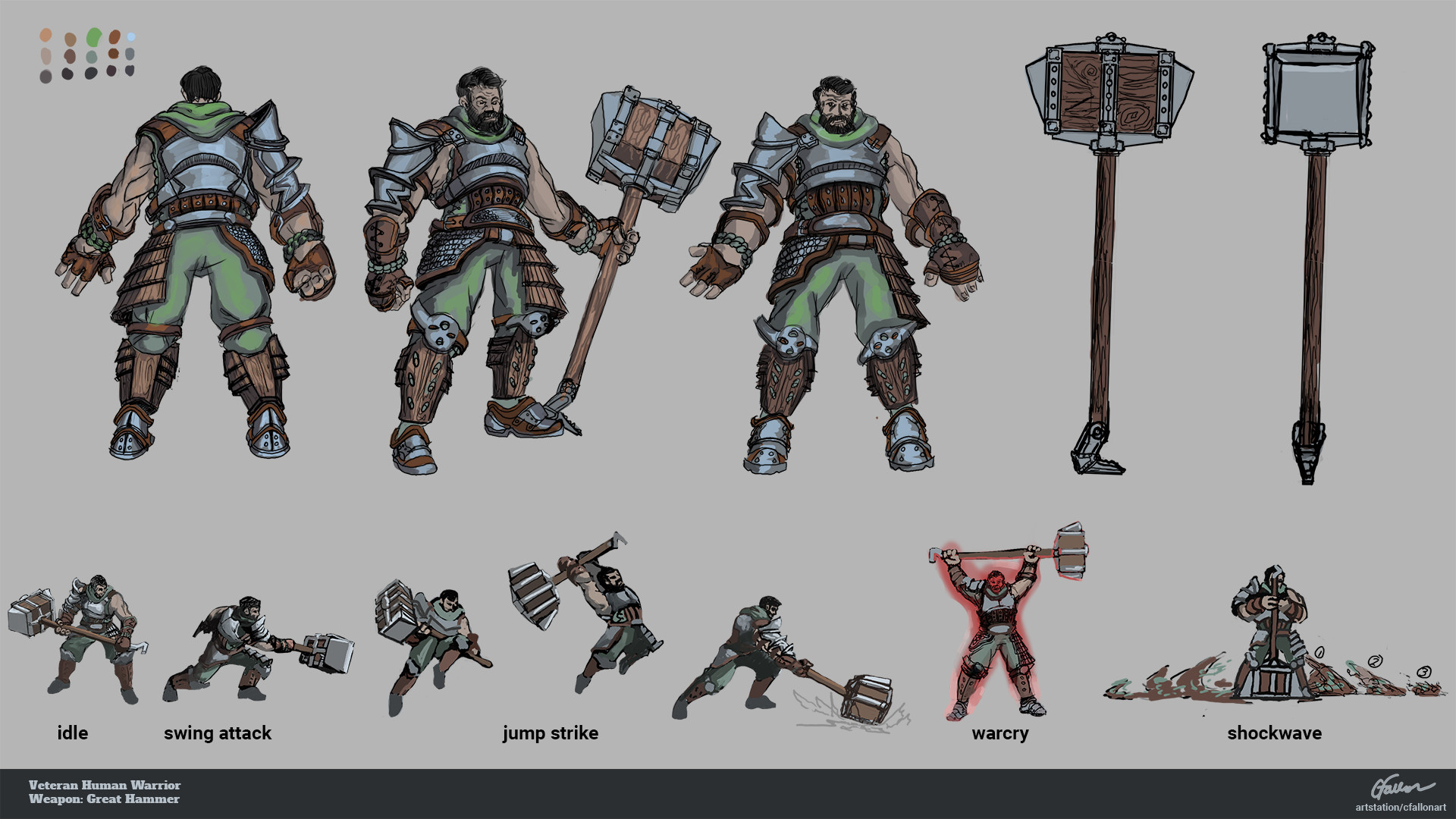 RPG game fantasy concept art
