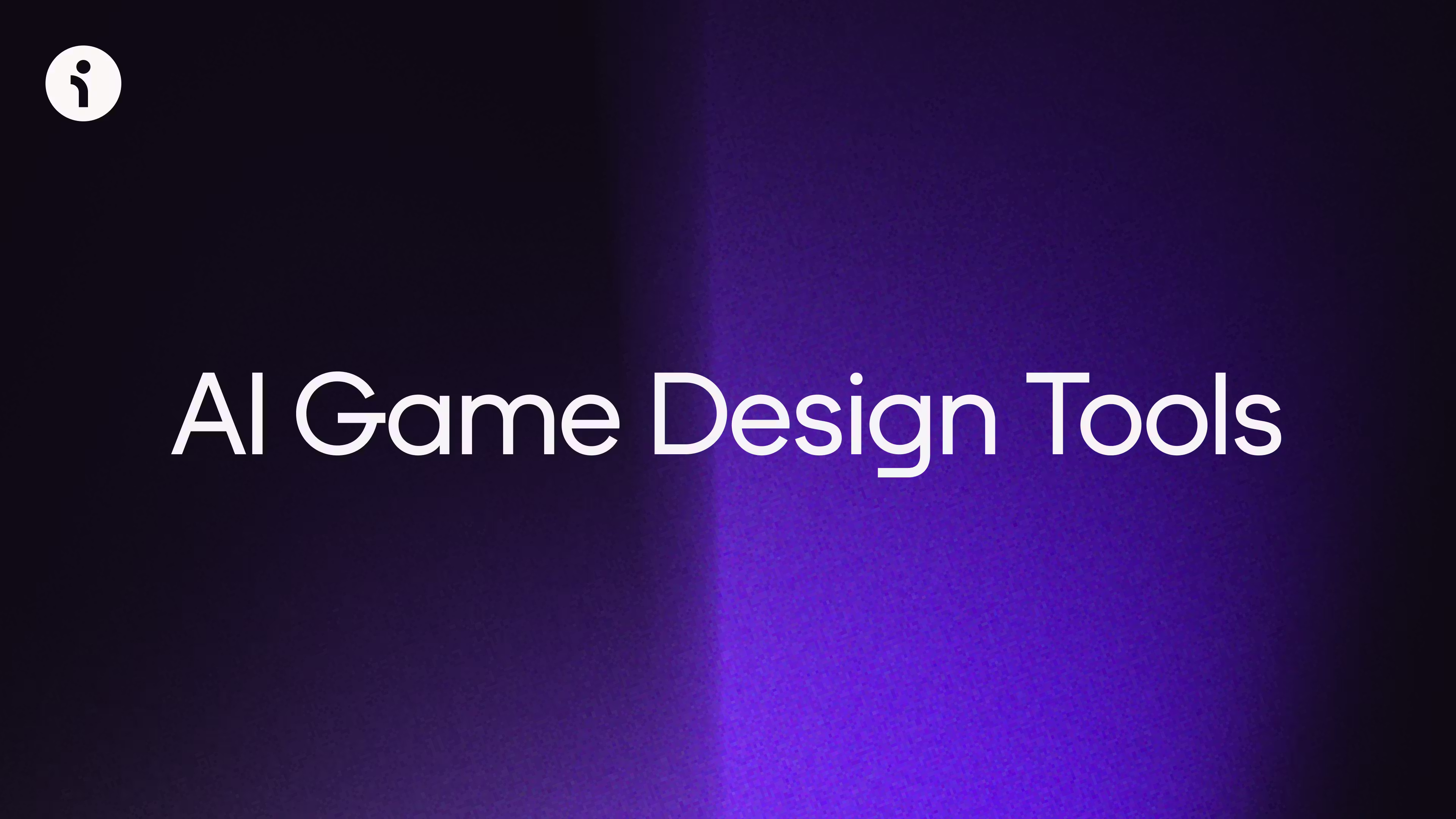 AI game design tools workflow