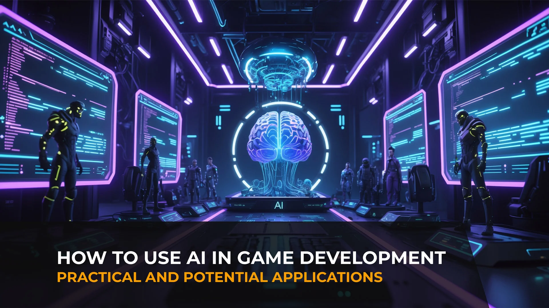 AI game code generation interface