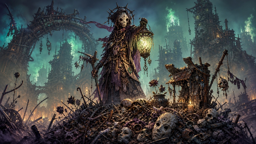 Death Trash Alien Dark Descent Custom Game Builder preview